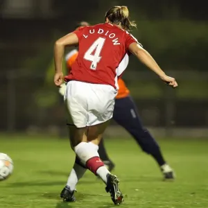 Jayne Ludlow scores her 2nd goal Arsenals 5th Jayne Ludlow scores her 2nd goal Arsenals 5th