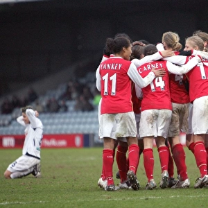 Jayne Ludlow's Game-Winning Goal: Arsenal Ladies Celebrate League Cup Victory