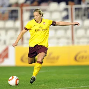 Jayne Luldow (Arsenal). Rayo Vallecano 2: 0 Arsenal Ladies. UEFA Champions League Jayne Luldow (Arsenal). Rayo Vallecano 2: 0 Arsenal Ladies. UEFA Champions League