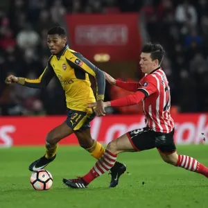 Jeff Reine-Adelaide vs Jack Stephens: Clash in the FA Cup Fourth Round - Southampton vs Arsenal Jeff Reine-Adelaide vs Jack Stephens: Clash in the FA Cup Fourth Round - Southampton vs Arsenal