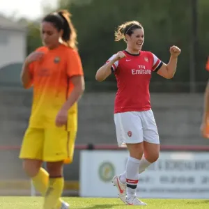 Jennifer Beattie's Hat-Trick: Arsenal Ladies FC Triumph Over Barcelona in UEFA Women's Champions League (2012) Jennifer Beattie's Hat-Trick: Arsenal Ladies FC Triumph Over Barcelona in UEFA Women's Champions League (2012)