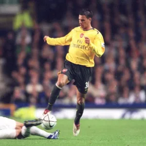 Jeremie Aliadiere (Arsenal) Lee Carsley (Everton)