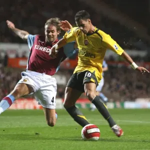 Jeremie Aliadiere (Arsenal) Olef Mellberg (Aston Villa) Jeremie Aliadiere (Arsenal) Olef Mellberg (Aston Villa)