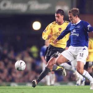 Jeremie Aliadiere (Arsenal) Phil Neville (Everton)