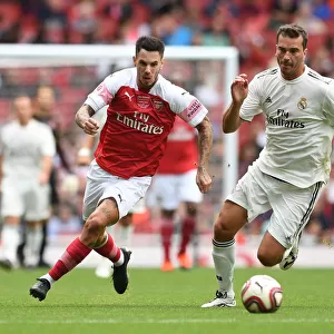Jeremie Aliadiere Shines in Arsenal Legends vs Real Madrid Legends Clash (2018-19)