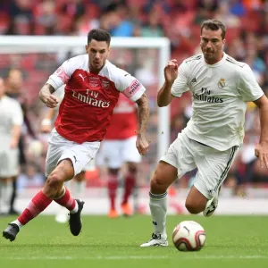 Jeremie Aliadiere Shines in Arsenal Legends vs Real Madrid Legends Clash (2018-19)