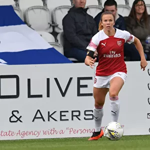 Jessica Samuelsson in Action for Arsenal Women vs Birmingham Ladies, WSL (Women's Super League)