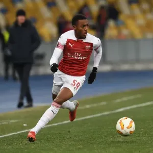 Joe Willock in Action: Arsenal vs. Vorskla Poltava, UEFA Europa League 2018-19
