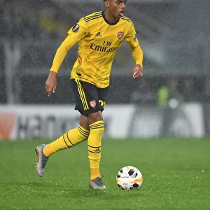 Joe Willock in Action: Arsenal vs Vitoria Guimaraes, UEFA Europa League 2019-20
