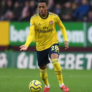 Joe Willock: In Action Against Burnley, Premier League 2019-20 Joe Willock: In Action Against Burnley, Premier League 2019-20