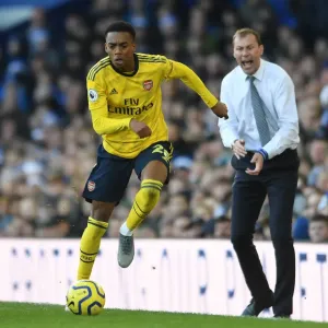 Joe Willock in Action: Everton vs Arsenal, Premier League 2019-20