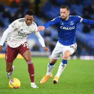 Joe Willock Breaks Past Gylfi Sigurdsson: Everton vs Arsenal, Premier League 2020-21