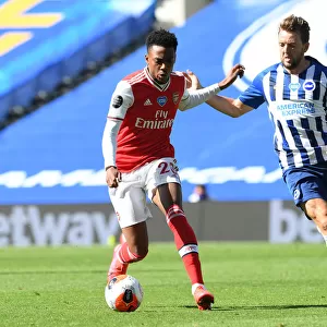 Joe Willock Clashes with Dale Stephens: Brighton vs. Arsenal, Premier League 2019-2020
