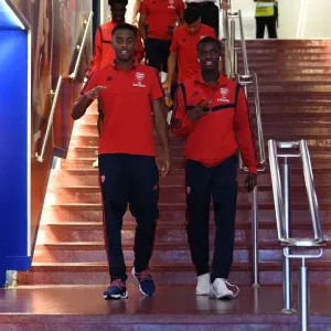 Joe Willock and Eddie Nketiah Print