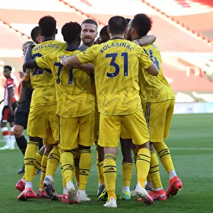 Joe Willock Scores Brace: Arsenal Secures Victory Over Southampton in Premier League Clash (2019-20)