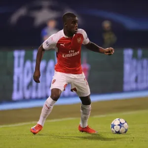 Joel Campbell in Action: Arsenal vs. Dinamo Zagreb, UEFA Champions League, 2015 Joel Campbell in Action: Arsenal vs. Dinamo Zagreb, UEFA Champions League, 2015