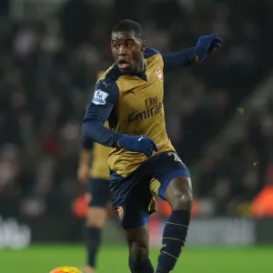 Joel Campbell in Action: Arsenal vs. Stoke City, Premier League 2015-16