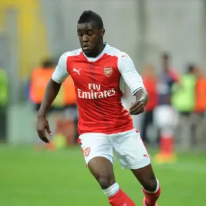 Joel Campbell in Action: Arsenal's Pre-Season Clash against RC Lens, 2016 Joel Campbell in Action: Arsenal's Pre-Season Clash against RC Lens, 2016