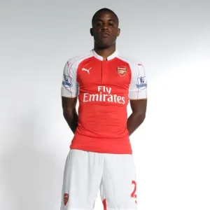 Joel Campbell at Arsenal Training Ground Joel Campbell at Arsenal Training Ground