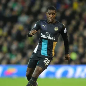 Joel Campbell Print, Norwich City vs Arsenal