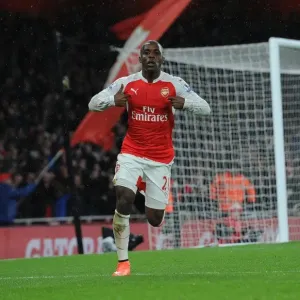 Joel Campbell's Thrilling Goal: Arsenal vs. Swansea City (2015-16)