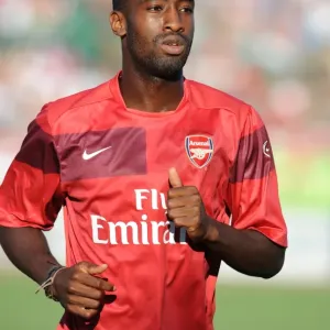 Johan Djourou in Action: Arsenal Crushes Szombathelyi 5-0 in Pre-Season Friendly, 2009 Johan Djourou in Action: Arsenal Crushes Szombathelyi 5-0 in Pre-Season Friendly, 2009
