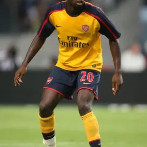 Johan Djourou in Action for Arsenal against Seville at the Amsterdam Tournament, 2008 Johan Djourou in Action for Arsenal against Seville at the Amsterdam Tournament, 2008