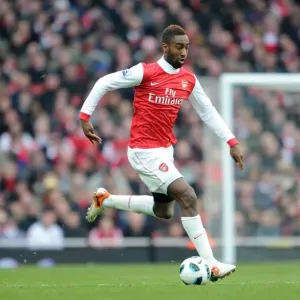 Johan Djourou (Arsenal). Arsenal 0: 0 Sunderland. Barclays Premier League