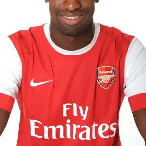 Johan Djourou (Arsenal). Arsenal 1st Team Photocall and Membersday. Emirates Stadium