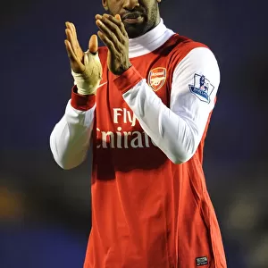 Johan Djourou (Arsenal). Birmingham City 0: 3 Arsenal. Barclays Premier League
