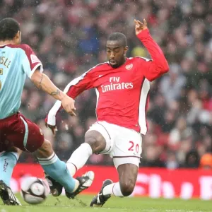 Johan Djourou (Arsenal) Clarke Carlisle (Burnley)