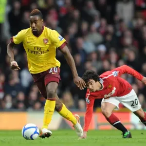 Johan Djourou (Arsenal) Fabio da Silva (Man Utd). Manchester United 2: 0 Arsenal