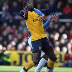 Johan Djourou (Arsenal) Jay Bothroyd (Cardiff) Johan Djourou (Arsenal) Jay Bothroyd (Cardiff)