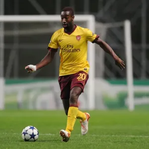 Johan Djourou (Arsenal). SC Braga 2: 0 Arsenal, UEFA Champions League, Group H Johan Djourou (Arsenal). SC Braga 2: 0 Arsenal, UEFA Champions League, Group H