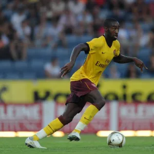 Johan Djourou (Arsenal). Sturm Graz 0: 4 Arsenal, Graz, Austria, 21 / 7 / 2010