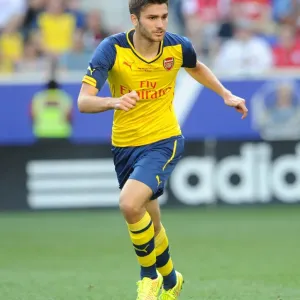 Jon Toral (Arsenal). New York Red Bulls 1: 0 Arsenal. Pre Season Friendly. Red Bulls Arena