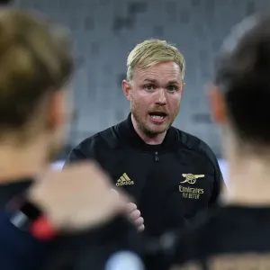 Jonas Eidevall Leads Arsenal Women Against Olympique Lyonnais in UEFA Champions League Group C Jonas Eidevall Leads Arsenal Women Against Olympique Lyonnais in UEFA Champions League Group C