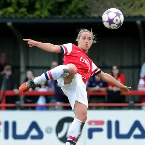 Jordan Nobbs in Action: Arsenal Ladies Reach UEFA Women's Champions League Semi-Finals (2013)