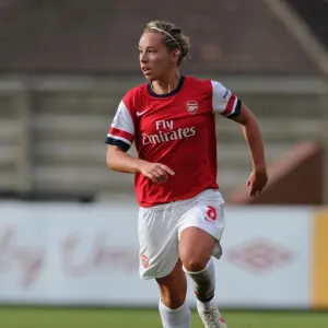 Jordan Nobbs in Action: Arsenal Ladies vs. Barcelona - UEFA Women's Champions League (2012) Jordan Nobbs in Action: Arsenal Ladies vs. Barcelona - UEFA Women's Champions League (2012)