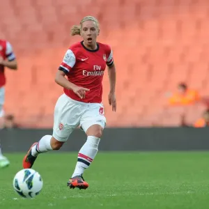 Jordan Nobbs in Action: Arsenal Ladies vs. Liverpool Ladies - FA WSL, 2013
