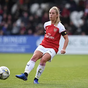 Jordan Nobbs in Action: Arsenal Women vs. Birmingham Ladies, WSL