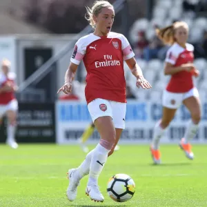 Jordan Nobbs in Action: Arsenal Women vs West Ham United Women, Continental Cup