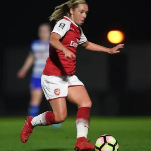 Jordan Nobbs in Action: Arsenal Women's Super League Battle Against Reading Ladies Jordan Nobbs in Action: Arsenal Women's Super League Battle Against Reading Ladies