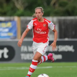 Jordan Nobbs in Action: Chelsea Ladies vs. Arsenal Ladies WSL Match, 2014
