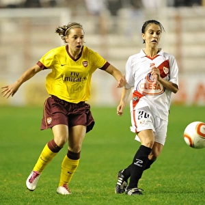 Jordan Nobbs (Arsenal) Cristina Martinez (Rayo). Rayo Vallecano 2: 0 Arsenal Ladies