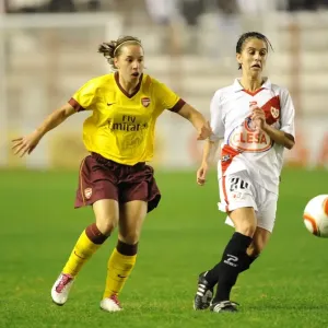 Jordan Nobbs (Arsenal) Cristina Martinez (Rayo). Rayo Vallecano 2: 0 Arsenal Ladies Jordan Nobbs (Arsenal) Cristina Martinez (Rayo). Rayo Vallecano 2: 0 Arsenal Ladies