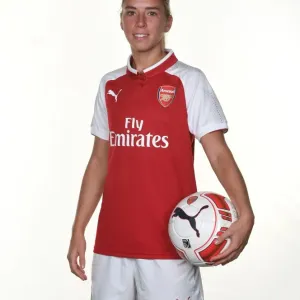 Jordan Nobbs: Arsenal Women's Star at 2017 Team Photocall