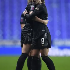 Jordan Nobbs Celebrates after Arsenal's Victory over Reading in FA WSL Match Jordan Nobbs Celebrates after Arsenal's Victory over Reading in FA WSL Match