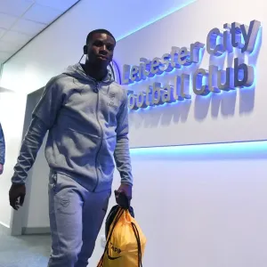 Jordi Osei-Tutu (Arsenal). Leciester City 3: 1 Arsenal. Premier League. King Power Stadium Jordi Osei-Tutu (Arsenal). Leciester City 3: 1 Arsenal. Premier League. King Power Stadium
