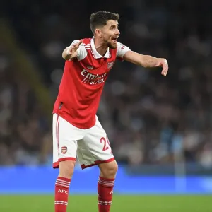 Jorginho in Action: Manchester Derby, Premier League 2022-23 Jorginho in Action: Manchester Derby, Premier League 2022-23
